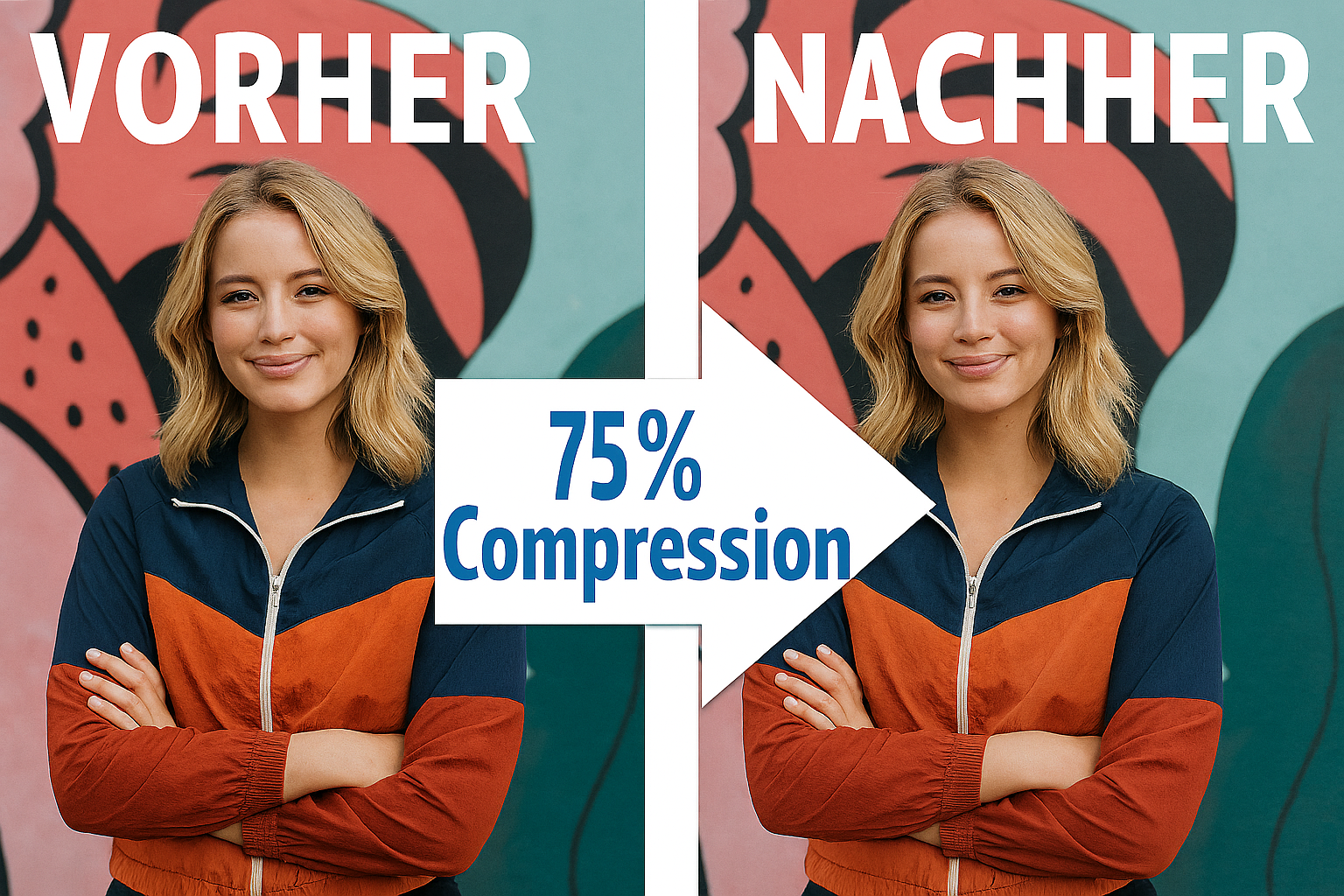 PNG-Komprimierung - FileMinify